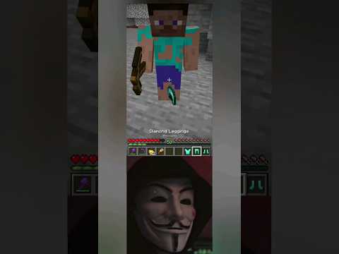 BRAIN STRIKE GAMER - Minecraft Herobrine is So Kind 💖 - Hell's Comin With Me #shorts