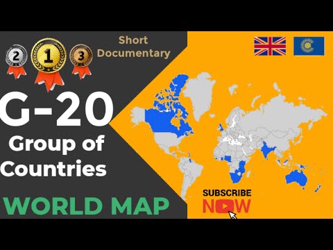 G-20 Group of Countries, G20 Countries & Capitals, List of G20 Countries, Group of Twenty