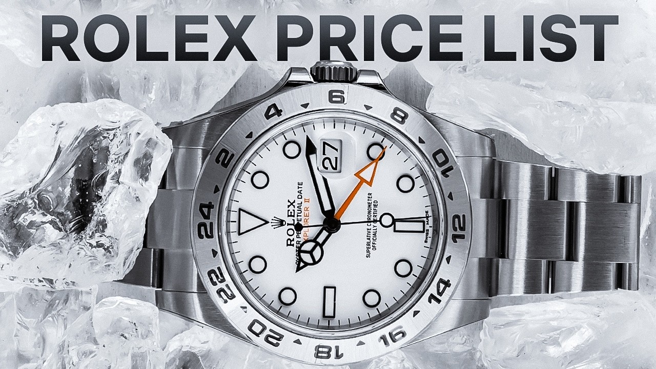 Top 14 Rolex Watches Price List (2025)