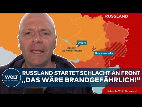 PUTINS KRIEG: Heftige Schlacht im Osten! Russland startet Offensive an Front in Ukraine
