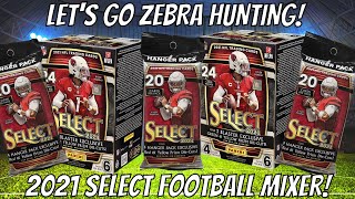 Zebra Hunting! Nice Pulls! 2021 Panini Select Hanger Packs and Blaster Boxes!