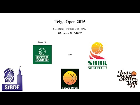 Skuru Basket (P02 Grön) mot Södertälje BBK - Telge Open - 2015-10-25