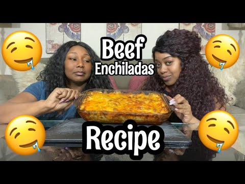 BEEF ENCHILADA CASSEROLE RECIPE | EASY AND DELICIOUS 🤤