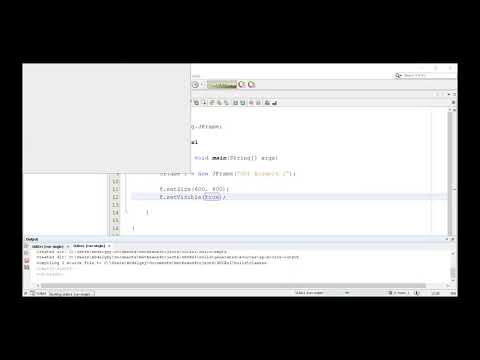 Learn Java GUI 03 Simple example {جافا بالعربى} - Mind Luster