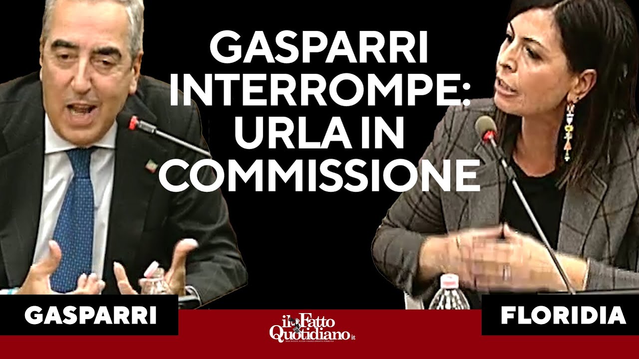 Urla in Commissione Vigilanza Rai: Gasparri continua a interrompere Ranucci, Floridia si inalbera
