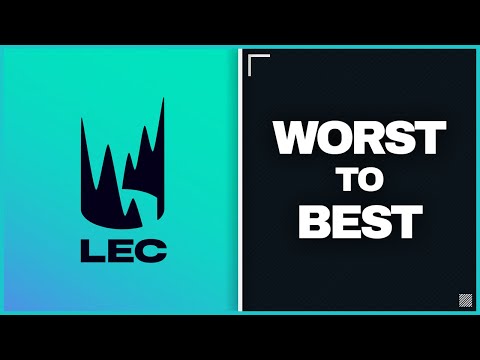 Monte & Thorin Rank the WORST to BEST LEC Teams - LoL