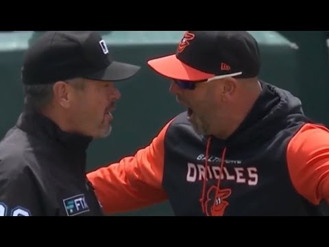Trey Mancini and Brandon Hyde ejected after arguing AWFUL call