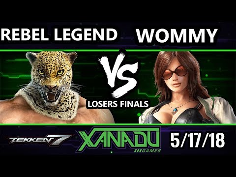 F@X 250 Tekken 7 - Rebel Legend (King) Vs. Wommy (Katarina) - T7 Losers Finals