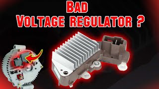 Symptoms of a Bad Voltage Regulator