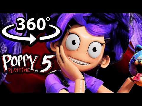 360° LILY LOVE BRAIDS BOSS in VR | Poppy Playtime Chapter 5