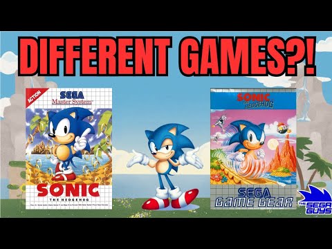 Are They the Same Game? - Sonic the Hedgehog on Sega Master System and Game Gear Comparison