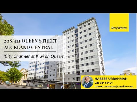 208/421 Queen Street, Auckland Central, Auckland, 3房, 1浴, 公寓