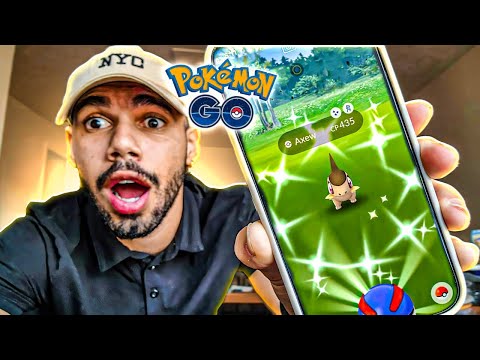 AXEW SHINY FUGIU DE MIM MAS EU CONSEGUI FAZENDO ISSO - POKEMON GO | Cris |