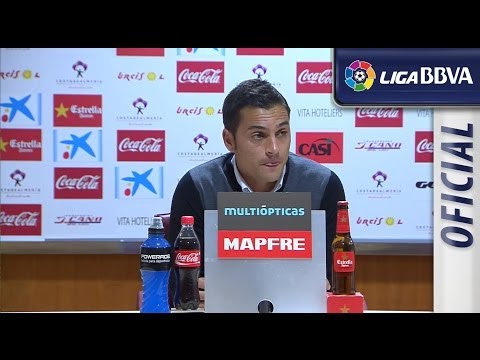 Rueda de Prensa de Francisco Rodríguez tras el UD Almería (1-0) Getafe CF - HD
