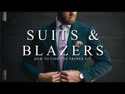 How a Suit Jacket or Blazer Should PROPERLY Fit || Gent's Lounge Basics 2020