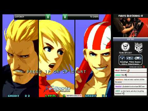 KOF2002: Fuerte Beatdowns IV - Tournament Play 3 [1080p/60fps] (TIMESTAMP)