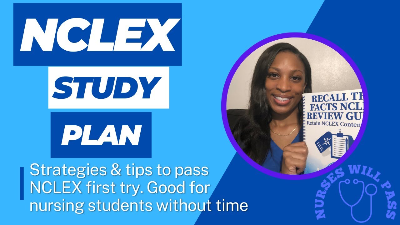 NCLEX Study Plan Schedule Guide | Strategies & Tips to Pass NCLEX First Try | FREE STUDY PLANNER