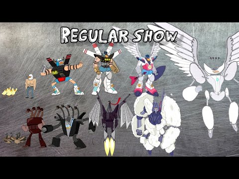 The Evolution of Regular Show Mecha