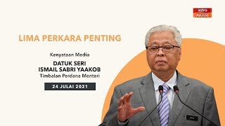 Download lagu 5 perkara penting kenyataan media harian PKP - 24 Julai 2021 mp3