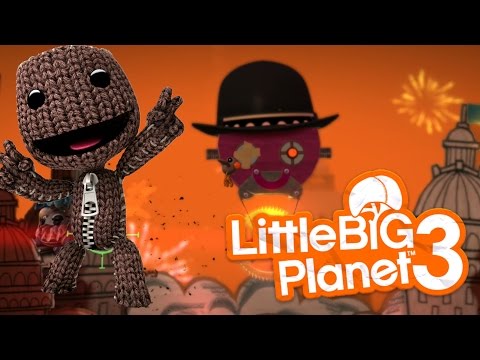 LittleBigPlanet 3 Gameplay - Battle Of The Airwaves + Joust In Time