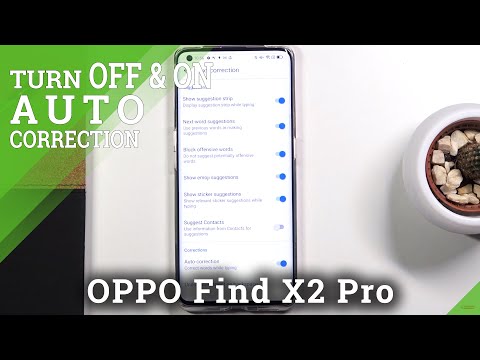 How to Turn On Auto Correction in OPPO Find X2 Pro – Use Auto Correction