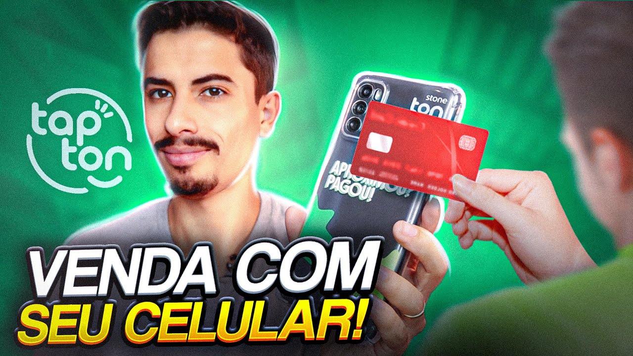 Como USAR SEU CELULAR como MAQUININHA DE CARTÃO com o TapTon!