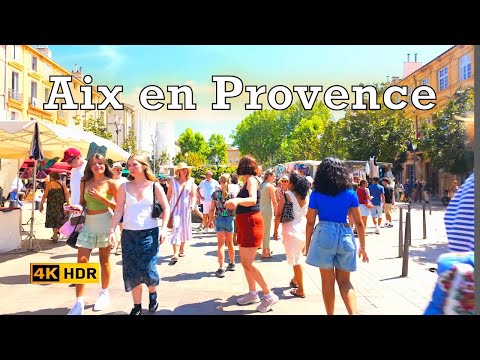 Aix-en-Provence: The Most Beautiful City in Southern France | 4K HDR