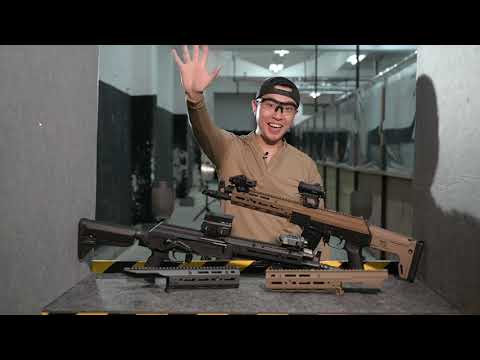 SAG PTD AK MK3 RU Ver. MIL-STD Full Top Rail Chassis Kit For Tokyo Marui TM AKM / AKX GBB Airsoft