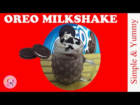 Oreo Milkshake │How to make Oreo Shake │Milkshake│