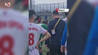 Amatör Maçta Futbolcu Bilincini Kaybetti