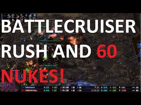 Starcraft 2 - 60 NUKES! - TvZ - Future vs Silky Automaton
