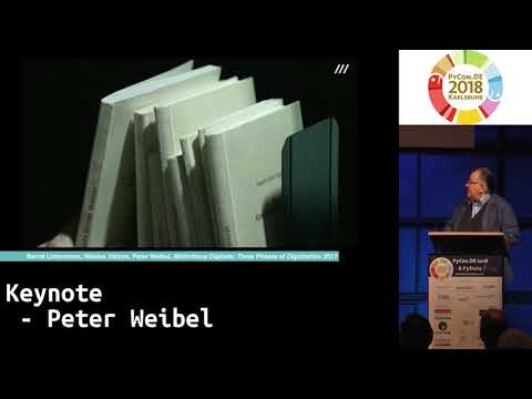 PyCon.DE 2018: Keynote - Peter Weibel