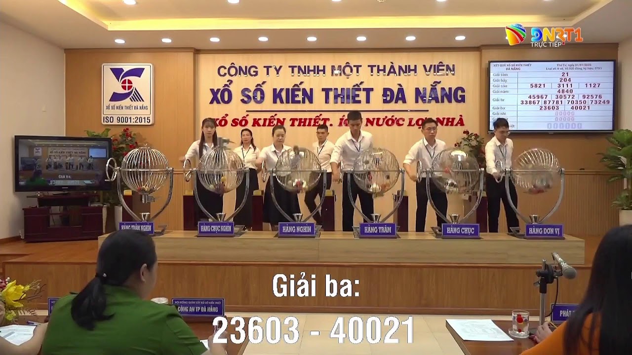 🔴 Kết quả quay số mở thưởng Xổ số kiến thiết Đà Nẵng ngày 1/7/2026