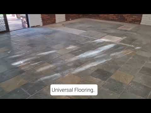 Slate tile removal - Universal Flooring QLD