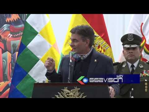Presidente Paz: “Cuando llegue la nueva Ley Minera para potenciar la estatal y privada .