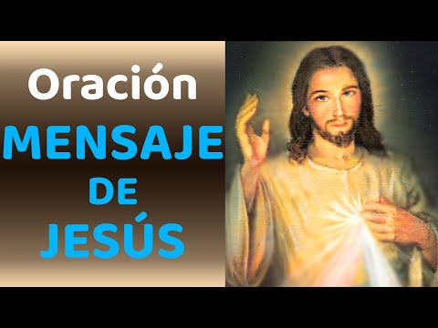 MENSAJE DE JESÚS. ORACIÓN JESÚS YO CONFÍO EN TI. 🙏