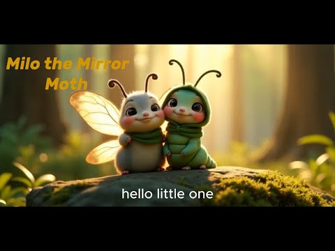 Milo the Mirror Moth 🦋 |Believe in Your Shine ✨  | Motivational Story for Kids |Animated Kids Story