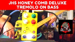 Video thumbnail for Buzz Off! The JHS Honey Comb Deluxe Tremolo on Bass by Burning Hand Sounds