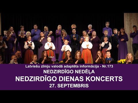Video ziņas Nr. 173 “Nedzirdīgo nedēļa, 27. septembris”