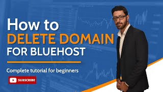how to delete domain in bluehost