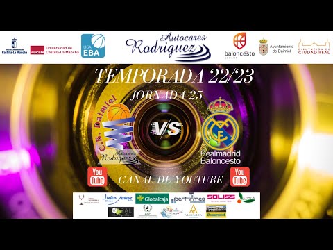 T22-23 J25 Autocares Rodríguez Daimiel vs Real Madrid