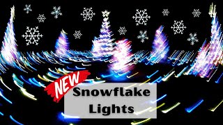 Christmas OUTDOOR Snowflake Lights ❤️ FULL Review ⭐️
