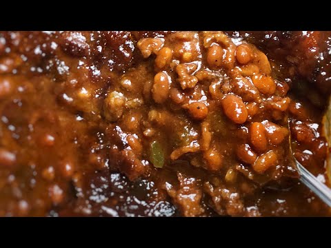 Southern style bbq baked beans!!!