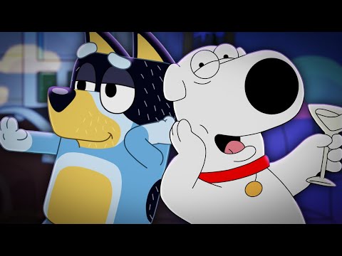 Brian Griffin vs. Bandit Heeler - Rap Battle! | Mr. Jay