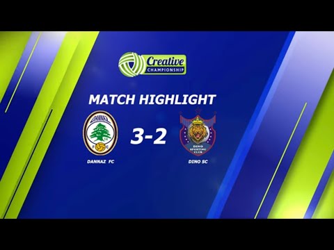 DANNAZ FC VS DINO SC (THE CREATIVE CHAMPIONSHIP LEAGUE) 2022/23 SEASON (MATCH HIGHLIGHT)