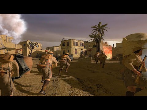 The North African Campaign 1942 - Call of Duty 2 - Part 4 - 4K