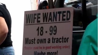 preview picture of video 'Strange Signs 47 - WiFE WANTED must own a WORKiNG TRACTOR'