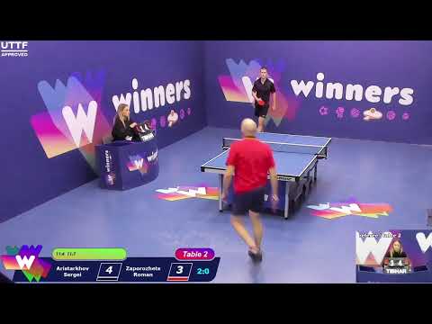 WINners CUP table 2  13.12  Aristarkhov Sergei - Zaporozhets Roman  18:30