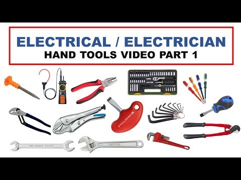 Electrician Hand tools part 1 Video