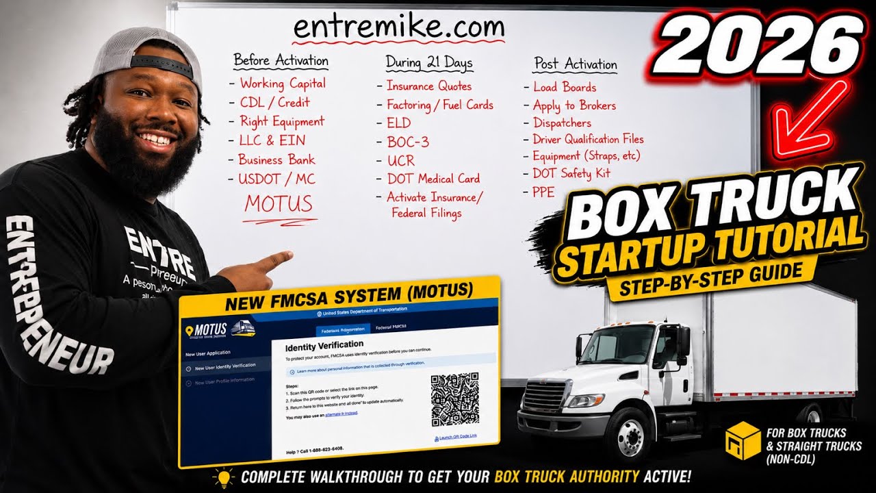 how to start a box truck business in 2026